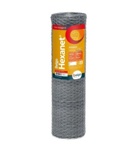 Tela Belgo Hexanet 1X22 - 1,50X50M - Pinteiro