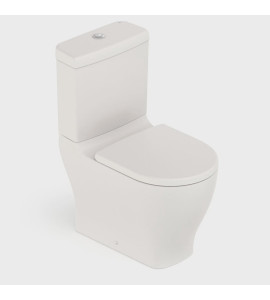 Kit Vaso Sanitário com Caixa Acoplada e Assento Soft Close Slim Celite
