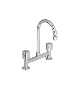 Misturador Deca Cozinha Mesa Bica Móvel ASPEN Cromada 1256 C35