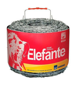 Arame Farpado Gerdau Elefante Fio 2,2mm 400KGF 400m