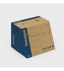Vaso Sanitário Convencional com Assento Soft Close Thema Incepa