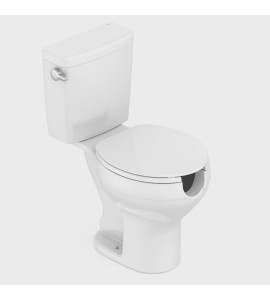 Kit Vaso Sanitário com Caixa Acoplada com Acionamento Lateral e Assento com abertura Acesso Incepa