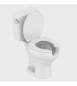 Kit Vaso Sanitário com Caixa Acoplada com Acionamento Lateral e Assento com abertura Acesso Incepa