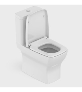 Kit Vaso Sanitário com Caixa Acoplada e Assento Soft Close Boss Incepa