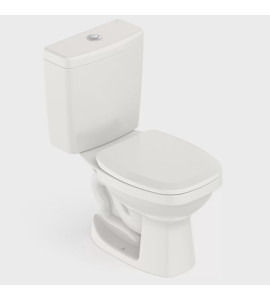 Kit Vaso Sanitário com Caixa Acoplada e Assento Art Incepa
