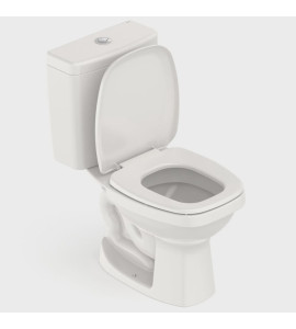 Kit Vaso Sanitário com Caixa Acoplada e Assento Art Incepa
