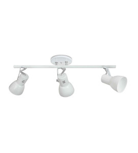 Spot Trilho Com 3 Lampada Branco Kin