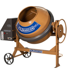 Betoneira Rental 400L com Motor WEG 2CV 4P Kit Elétrico mono 127V e Chave de Proteção - MARCON-BT-13F