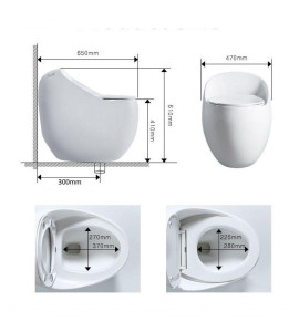Vaso Sanitário Caixa Acoplada (monobloco) White Pearl